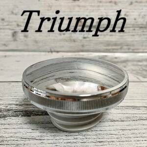 Triumph トライアンフ タンクキャップ シルバー Thruxton Bonneville ストリートツイン スラクストン ボンネビル T100