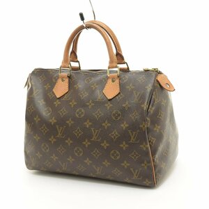 □516819 LOUIS VUITTON ルイヴィトン ミニボストンバッグ ハンドバッグ モノグラム スピーディ30 M41526 レディース ブラウン