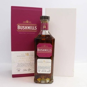 1円~BUSH MILLS（ブッシュミルズ）16年 40% 700ml X24K250184