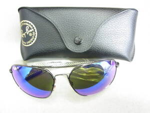 【未使用品】レイバンP/サングラス RAYBAN P RB8322-CH 偏光レンズ ITALY 004/A1 62□17 135 3P