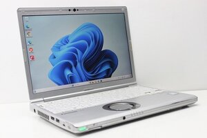 1円スタート ノートパソコン Windows11 WPS office搭載 Panasonic レッツノート CF-SV7 第8世代 Core i5 SSD256GB メモリ8GB カメラ