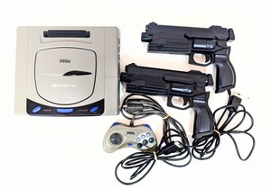 ゲーム機 SEGASATURN セガサターン 本体 SEGA セガ コントローラー ガンコン付き 