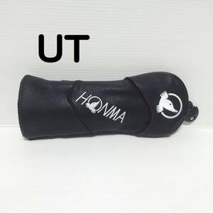 ★☆ホンマ【ヘッドカバー UT用 HONMA PRO】ブラック 新品☆★