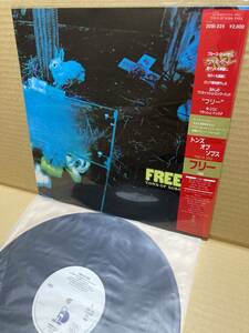 PROMO！美盤LP帯付！FREE / Tons Of Sobs トンズ・オブ・ソブズ Polystar 20SI-225 見本盤 フリー WALK IN MY SHADOW SAMPLE 1984 JAPAN NM