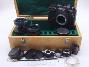 新品！ 箱入りです．一眼レフゼニット Zenit-SURPRISE MT-1 INDUASTAR-50MT MIR-25MT#1713B