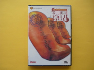 新日本プロレスリング【FIGHTING SPIRIT 2004】DVD☆THE仁義なき闘争／VALIS 新日本プロレス Vol.68 未開封