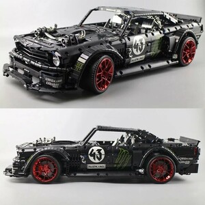 ☆最安値☆ レゴ 互換 テクニック マスタング フーニコーン RTR V2 スポーツカー 自動車 2943ピース　