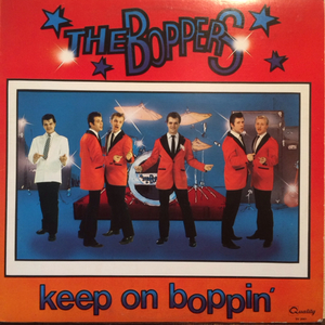 カナダ盤 BOPPERS LP KEEP ON BOPPIN