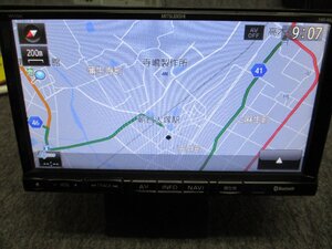 ▼ ミツビシ MITSUBISHI メモリーナビ NR-MZ50N CD DVD Bluetoothオーディオ フルセグ 地デジ 2CH 三菱電機 ジャンク 中古品