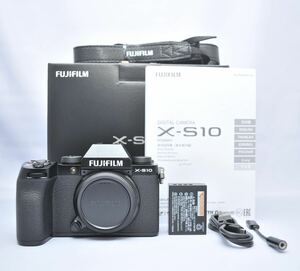 8ショット★富士フイルム(FUJIFILM) ミラーレスデジタルカメラ X-S10 ボディ F X-S10 ブラック