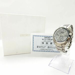 【セイコー1円〜】SEIKO アストロン 8B63-0BA0 腕時計 メンズ 中古 QZ稼働 95U30E