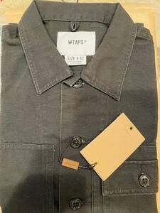 送料込み今週まで ダブルタップス wtaps HBT LS SHIRT COTTON DUCK 長袖シャツ ジャケット ダック ミリタリー ブルゾン カバーオール 