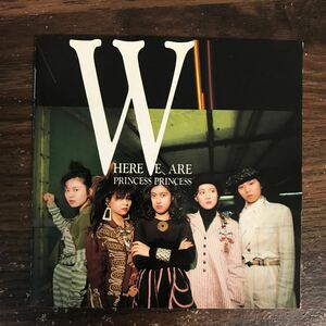 E584 中古CD150円 プリンセスプリンセス HERE WE ARE