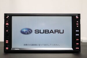 GCX609W　クラリオン　 H0011YC001 スバル純正OP　本体のみ　整備済 HDDナビ Bluetooth　地デジ◇管理2560410◇