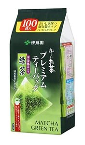 伊藤園 おーいお茶 プレミアムティーバッグ 抹茶入り緑茶 1.8g×100袋