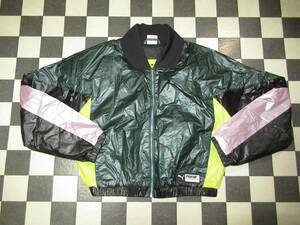 ★PUMA/プーマ★美品　S　PUMA TZ JACKET/プーマ TZ ジャケット　グリーン/マルチカラー