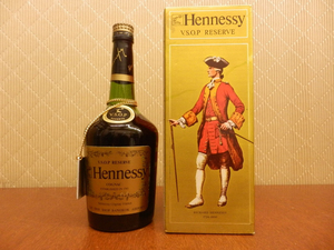 古酒 ブランデー 09 / Cognac Hennessy V.S.O.P RESERVE コニャック ヘネシー (700ml 40%) 未開栓 現状品