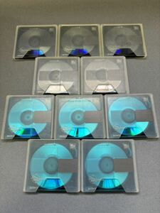 MD ミニディスク minidisc 中古 初期化済 SONY ソニー color collection 80 10枚セット