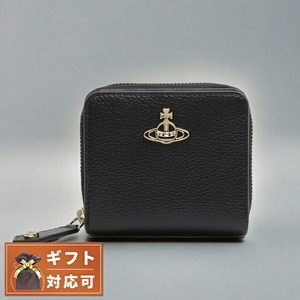 ヴィヴィアンウエストウッド VIVIENNE WESTWOOD 二つ折り財布 51080020U-S000D-N402 レディース ウォレット 財布 ブラック