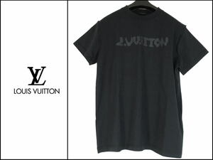 ■061101-047■未使用保管品■LOUIS　VUITTON/ルイヴィトン■Tシャツ■テルモヒートリアクティブプリント■Sサイズ■ブラック■