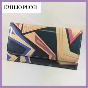 EMILIO PUCCI エミリオプッチ 長財布 エナメル ユニセックス 送料無料