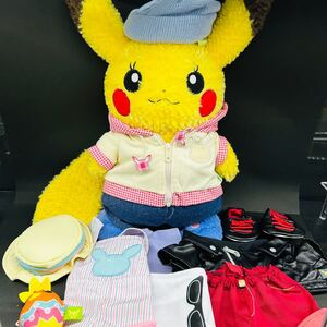 Pikachu´s Closet ぬいぐるみ コスチューム まとめ売り メス ポケモンセンター ポケセン ポケモン ピカチュウ マスコット 限定 着せ替え