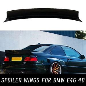 【新作】BMW E46 M3 リアスポイラー トランクスポイラー セダン 4ドア 外装