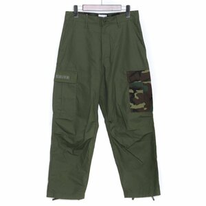 WTAPS 21AW JUNGLE STOCK / TROUSERS / COTTON. RIPSTOP 212WVDT-PTM03 オリーブ サイズ1 ダブルタップス ジャングルストックカーゴパンツ