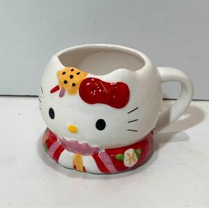 ハローキティ Hello kitty マグカップ ミニカップ マグ 陶器 ビンテージ 昭和レトロ レア