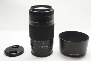 【適格請求書発行】SONY ソニー AF 75-300mm F4.5-5.6 SAL75300 MINOLTA αマウント ズームレンズ フード付【アルプスカメラ】241109p