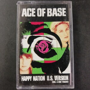 ACE OF BASE happy nation U.S.VERSION 【カセットテープ】輸入版