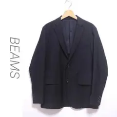 美品　BEAMS ビームス　テーラードジャケット　黒　ダブル　Sサイズ/D99