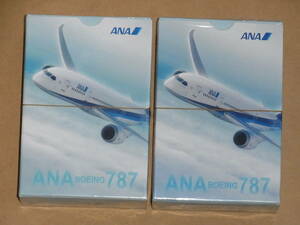 ◎ 全日本空輸 ANA BOEING ボーイング787 トランプ 2個 ◎