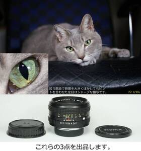 XR RIKENON 50mm F2 S PENTAX Kマウント 小型・軽量のオールドレンズ【分解整備・実写確認済】