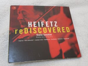 ハイフェッツ～Jascha Heifetz　Rediscovered 【CD・12曲】グリーグ- ソナタ第3番、ブラームス- ソナタ第1番　1936年　他