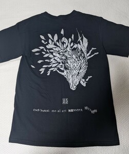 COCK ROACH 無限マイナス　me-al art 博士と蟋蟀　黒虫芸術　Tシャツ Sサイズ レア　THE BACK HORN バクホン　バックホーン