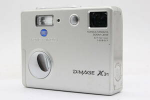 【返品保証】 【便利な単三電池で使用可】コニカミノルタ Konica Minolta DiMAGE X31 3x コンパクトデジタルカメラ v1457