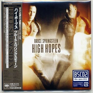 ☆ブルース・スプリングスティーン Bruce Springsteen 「ハイ・ホープス HIGH HOPES」 完全生産限定盤 Blu-spec CD2 新品 未開封