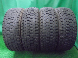 h59◆GOODYEAR WRANGLER IP/N スタッドレス◆グッドイヤー ラングラー 225/70R15 100Q M+S 中古冬タイヤ4本セット