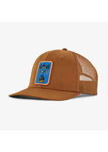 Patagonia パタゴニア　Take a Stand Trucker Hat Gulp Tree Ring Brown テイク ア スタンド トラッカー ハット