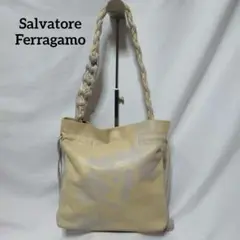 Salvatore Ferragamo フェラガモ フローラ ショルダーバッグ