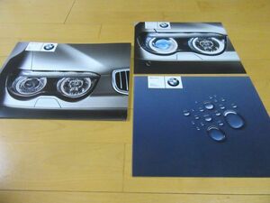 ＢＭＷ△０２年２月ＢＭＷ７シリーズ（型式ＧＨ-ＧＬ３６/ＧＬ４４/ＧＮ４４）ボディーカラー・オプション・仕様書・仕様諸元）カタログ