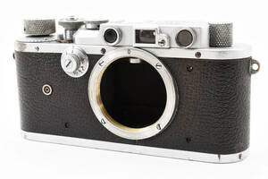 【良品】Leica IIIA ライカ レンジファインダー フィルムカメラ ボディ Silver シルバー #160