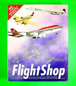 【4568】Apollo Flight Simulator用FlightShop アポロ フライトショップ 航空機(デザイン,設計) 飛行機 ハングライダー フライトプラン作成