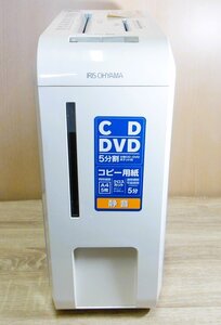 【中古】IRIS OHYAMA アイリスオーヤマ シュレッダー P5HMI A4まで 5枚以内 家電