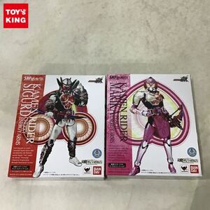 1円〜 未開封 バンダイ S.H.Figuarts 仮面ライダー マリカ ピーチエナジーアームズ、仮面ライダー シグルド チェリーエナジーアームズ