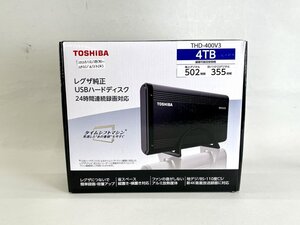 動作確認済み REGZA レグザ純正 USBハードディスク 4TB THD-400V3[20909