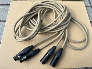 送料込 NEUTRIC ノイトリックXLR ペア XLR-1 BEAUTY SUPER RICH STRINGS CL2 約4m