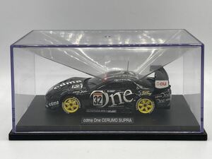 即決有★エポック MTECH エムテック M4 1/43 トヨタ cdma One CERUMO セルモ スープラ Supra JGTC★ミニカー