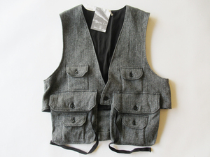 ENGINEERED GARMENTS Fowl Vest - Poly Wool Herringbone サイズL ベスト/ エンジニアドガーメンツ